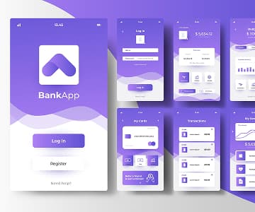 Banking App preview